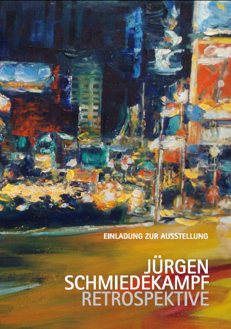 Jürgen Schmiedekampf - Ausstellungseinladung